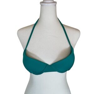 Victoria’s Secret Teal Halter Bikini Top